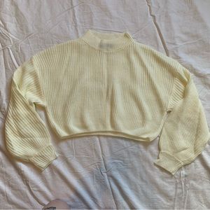 Turtle neck cropped sweaterBOGO $5